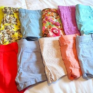 Lot of J.Crew Shorts